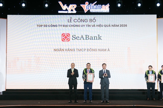 SeABank được vinh danh trong 2 bảng xếp hạng uy tín nhờ năng lực tài chính và quản trị vững mạnh