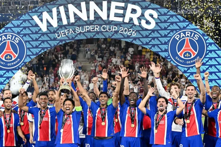 PSG đánh bại Aston Villa với tỷ số 2-1, bảo vệ thành công danh hiệu Siêu cúp châu Âu