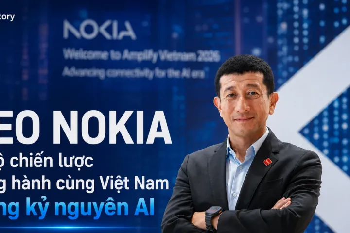 30 năm tại Việt Nam, CEO Nokia hé lộ chiến lược đồng hành cùng kỷ nguyên AI Xây nền tảng cho một trung tâm công nghệ của khu vực6G và bài toán đầu tư hiệu quả