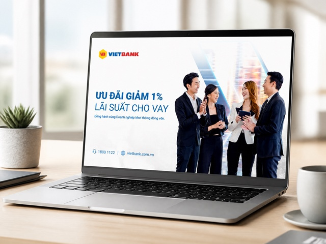 Vietbank triển khai gói tín dụng ưu đãi 2,500 tỷ đồng, giảm lãi suất hỗ trợ doanh nghiệp