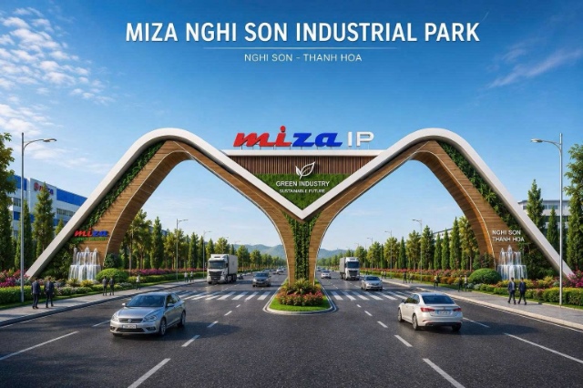 Miza chính thức được chấp thuận đầu tư Khu công nghiệp Miza Nghi Sơn, quy mô gần 200 ha