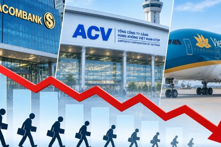 Sacombank, ACV, Vietnam Airlines cắt giảm hàng nghìn nhân sự