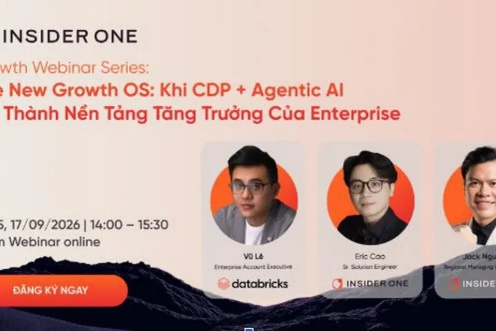 Growth Webinar Series: Cách CDP và AI Agent vận hành thực tế trong doanh nghiệp
