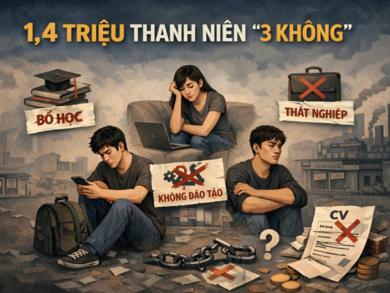 1,4 triệu khoảng trắng và mùa đông của tuổi trẻ