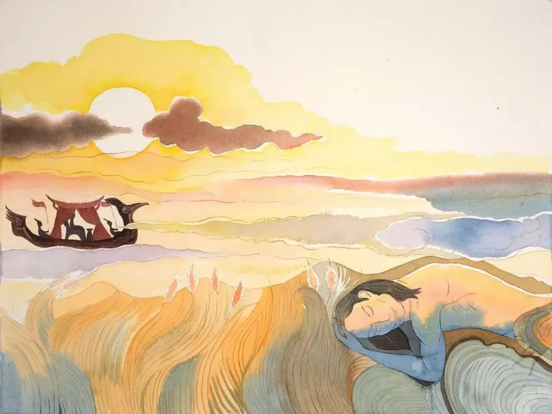 Nụ cười trên bãi tự nhiên - Câu chuyện Chử Đồng Tử và Tiên Dung