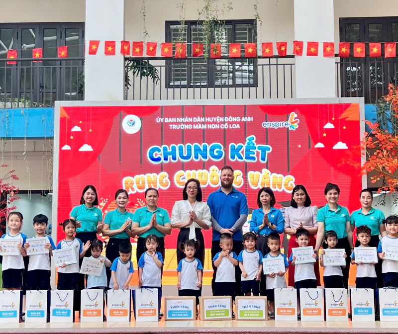 CHUNG KẾT CUỘC THI “RUNG CHUÔNG VÀNG” NĂM HỌC 2024-2025 TRƯỜNG MẦM NON CỔ LOA
