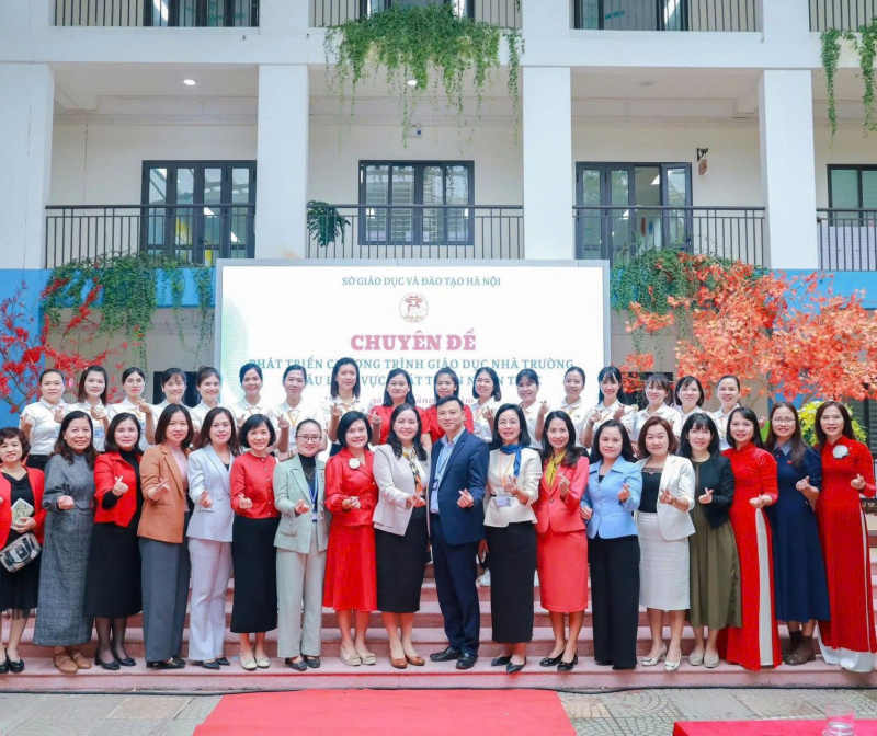 TRƯỜNG MẦM NON CỔ LOA TỔ CHỨC THÀNH CÔNG CHUYÊN ĐỀ:” PHÁT TRIỂN CHƯƠNG TRÌNH GIÁO DỤC NHÀ TRƯỜNG ĐI SÂU LĨNH VỰC GIÁO DỤC PHÁT TRIỂN NHẬN THỨC” NĂM HỌC 2025-2026