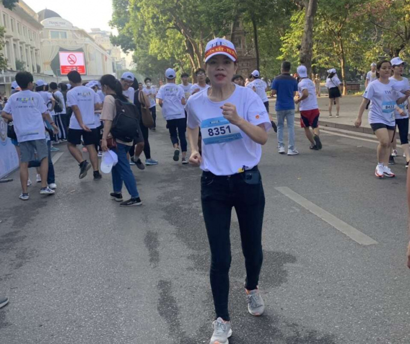 🏃‍♀️🏃‍♀️🌈🌈🇻🇳 BGH, giáo viên,nhân viên trường MN Tứ Liên tham gia giải chạy " S- RACE " Chào mừng kỉ...