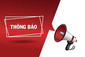Thông báo nghỉ học ngày 29/7/2022