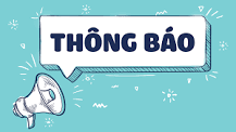 Thông báo tổ chức Festival tiếng anh