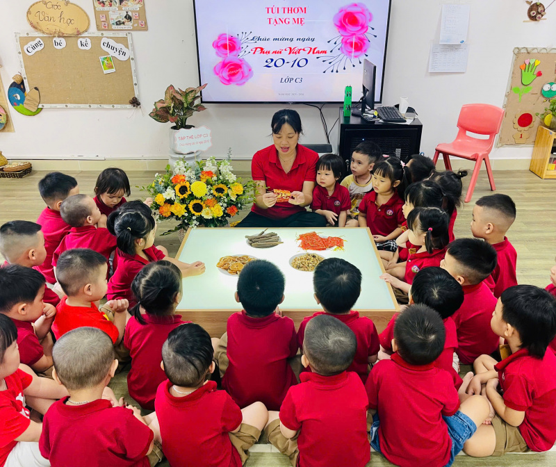 🌸 DỰ ÁN "TÚI HƯƠNG THƠM " CỦA CÁC BÉ KHỐI MẪU GIÁO BÉ 🌸