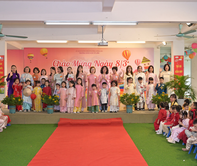 ẤM ÁP CHƯƠNG TRÌNH “SONG HÀNH YÊU THƯƠNG” TẠI TRƯỜNG MẦM NON TỨ LIÊN NHÂN NGÀY QUỐC TẾ PHỤ NỮ 8/3 🌸