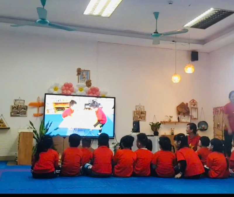 🌈 Tiết học dạy trẻ kỹ năng làm việc nhóm –   Độ tuổi : Mẫu giáo lớn 🌈