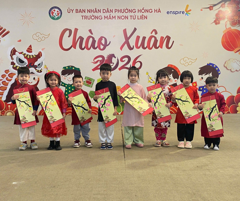 🌸 TRƯỜNG MẦM NON TỨ LIÊN TỔ CHỨC CHUỖI HOẠT ĐỘNG CHÀO XUÂN BÍNH NGỌ 2026 – XUÂN YÊU THƯƠNG, TRẢI NGHIỆM NGẬP TRÀN 🌸