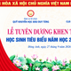 TỰ HÀO NHỮNG MẦM XANH ĐƯỢC TUYÊN DƯƠNG, KHEN THƯỞNG NĂM HỌC 2025–2026