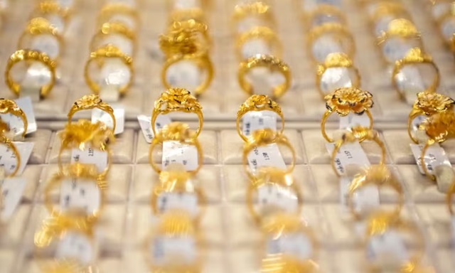 Giá vàng trong nước giảm tới 3 triệu đồng mỗi lượng phiên cuối tuần