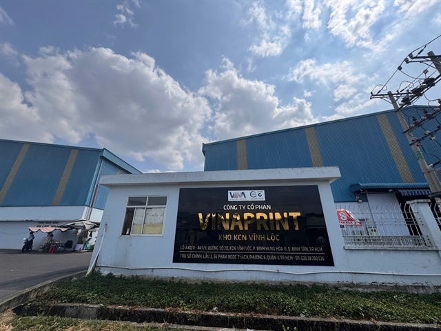 VinaPrint sắp chi 10 tỷ trả cổ tức