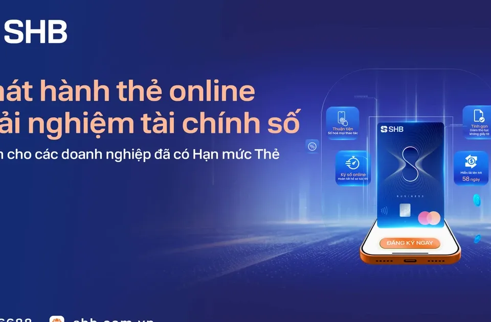 Từ sinh trắc học đến giải ngân online: SHB gia tăng tiện ích số dành cho khách hàng doanh nghiệp