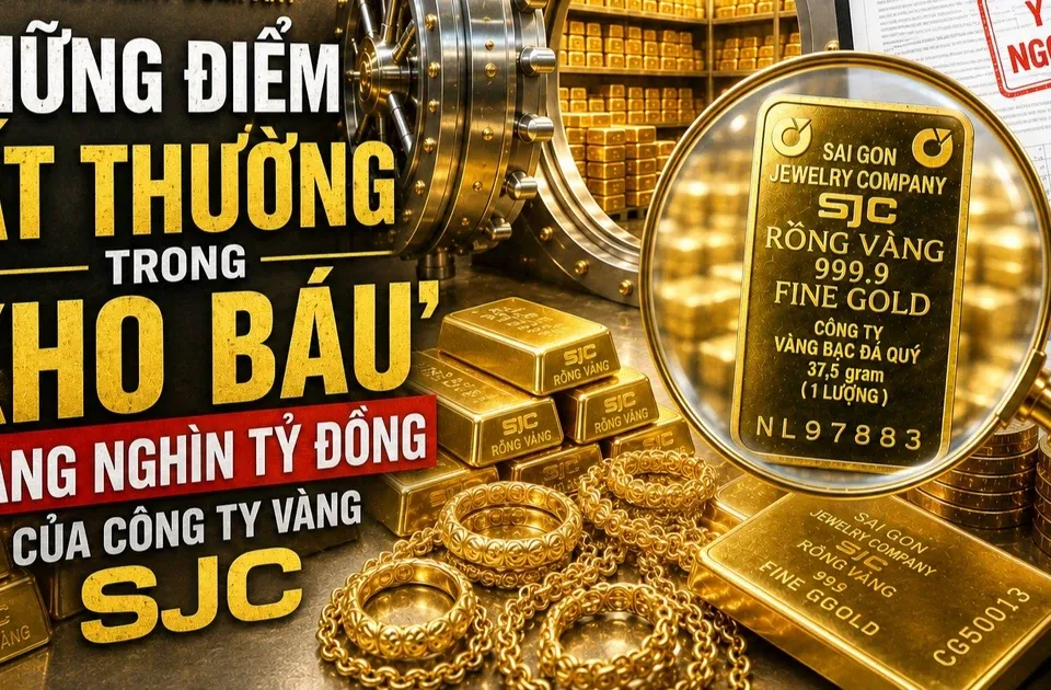 Những bất thường trong 'kho báu' hàng nghìn tỷ của SJC