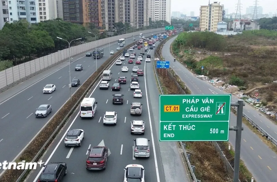 Đề xuất hơn 25.000 tỷ đồng mở rộng cao tốc Pháp Vân-Cầu Giẽ 10-12 làn xe