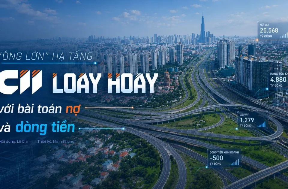 “Ông lớn” hạ tầng CII loay hoay với bài toán nợ và dòng tiền