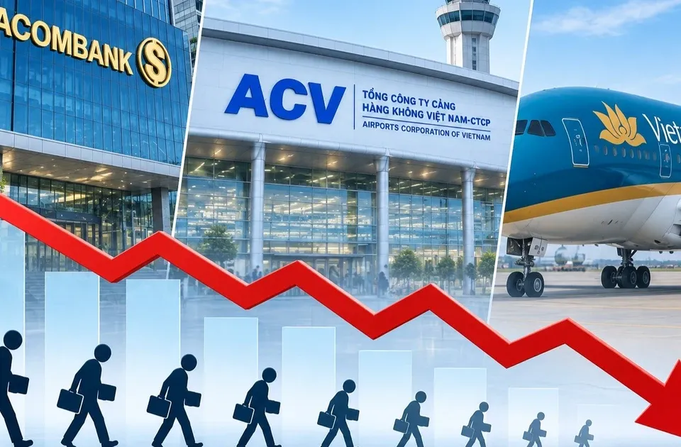 Sacombank, ACV, Vietnam Airlines cắt giảm hàng nghìn nhân sự