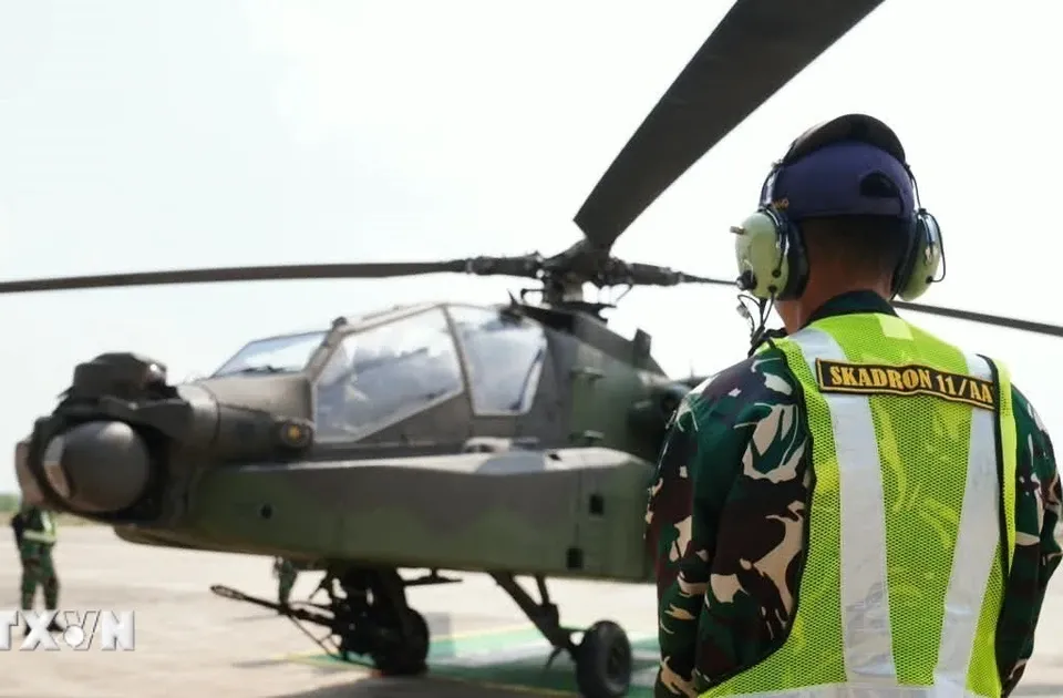 5 nước diễn tập đổ bộ đường không tại Indonesia