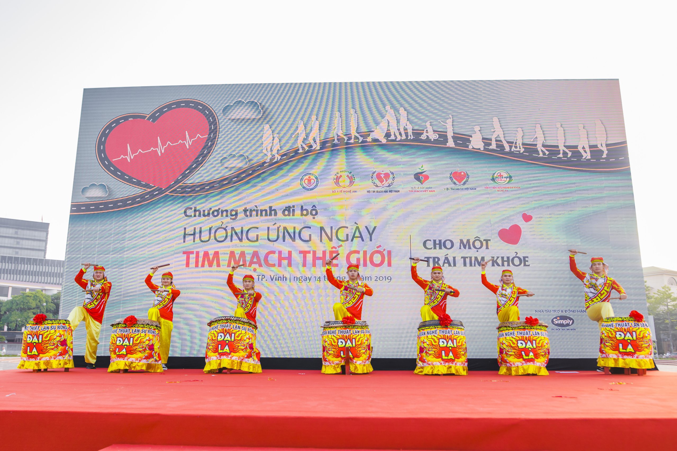 Chương trình đi bộ hưởng ứng ngày Tim mạch thế giới 29/09/2019