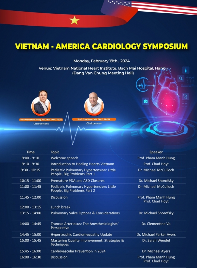 VIETNAM - AMERICA CARDIOLOGY SYMPOSIUM