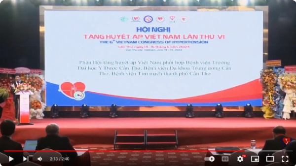 Hội Nghị Tăng Huyết Áp Việt Nam lần thứ VI (14-15/06/2024)