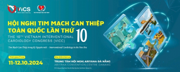 Thông báo tổ chức Hội nghị Tim mạch can thiệp toàn quốc lần thứ 10