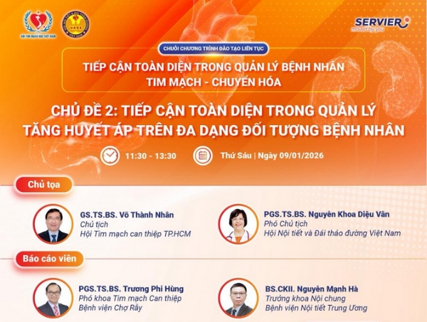 TIẾP CẬN TOÀN DIỆN TRONG QUẢN LÝ TĂNG HUYẾT ÁP TRÊN ĐA DẠNG ĐỐI TƯỢNG BỆNH NHÂN