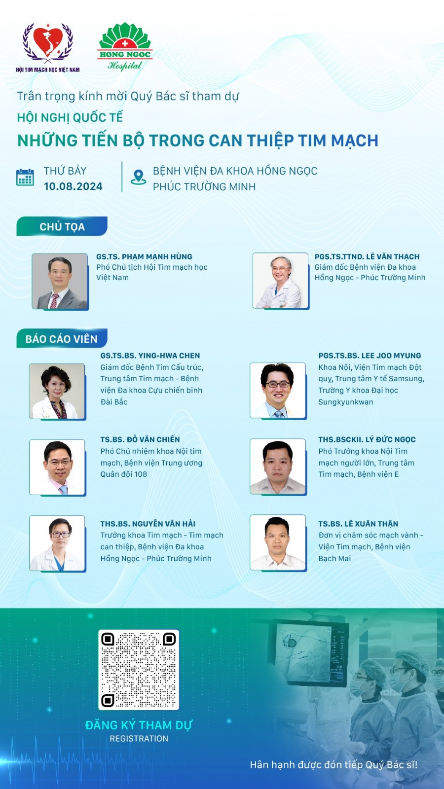 Hội nghị khoa học: NHỮNG TIẾN BỘ TRONG CAN THIỆP TIM MẠCH