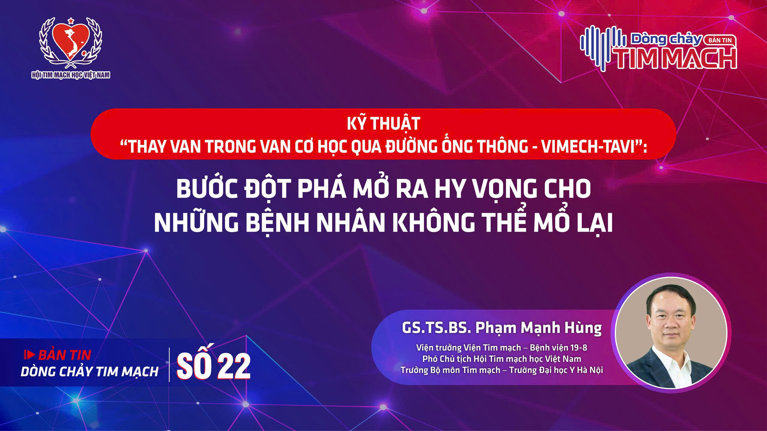 Kỹ thuật "Thay van trong van cơ học qua đường ống thông - VINMEC-TAVI": Bước đột phá mở ra hy vọng cho những bệnh nhân không thể mổ lại