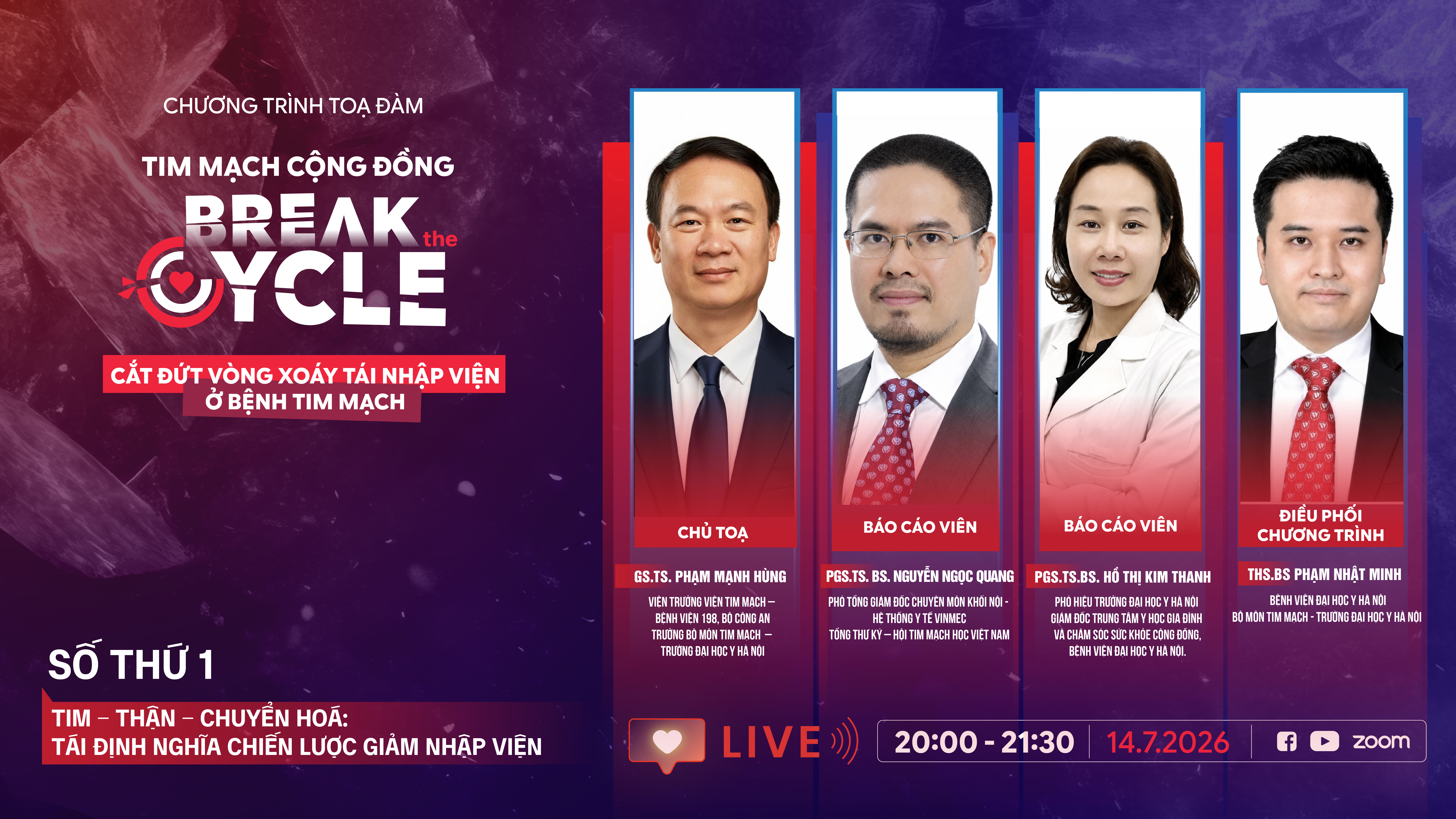TIM MẠCH CỘNG ĐỒNG 2026 | SỐ 1 TIM – THẬN – CHUYỂN HÓA: TÁI ĐỊNH NGHĨA CHIẾN LƯỢC GIẢM NHẬP VIỆN