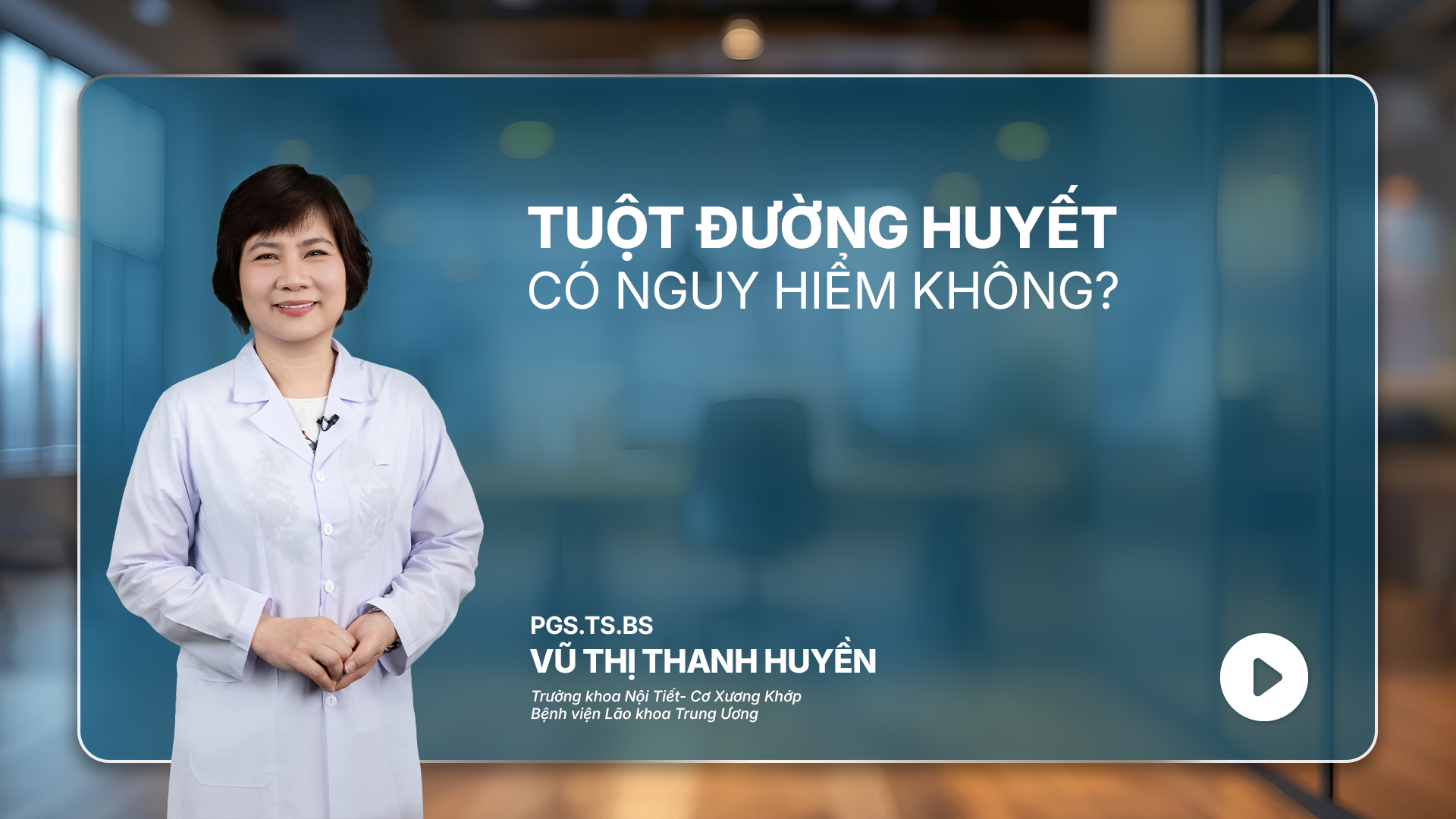 Ep 09 | Tụt đường huyết có nguy hiểm không